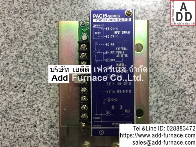 PAC15P008081-NO | Shimaden Thyristor Power Regulator (2)